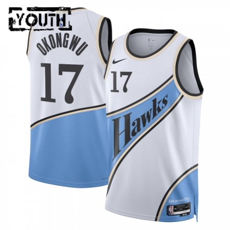 Camiseta Niños NBA Atlanta Hawks onyeka Okongwu 2024-25 Nike City Edition Blanco Swingman Camiseta Niños NBA Atlanta Hawks onyeka Okongwu 2024-25 Nike City Edition Blanco Swingman